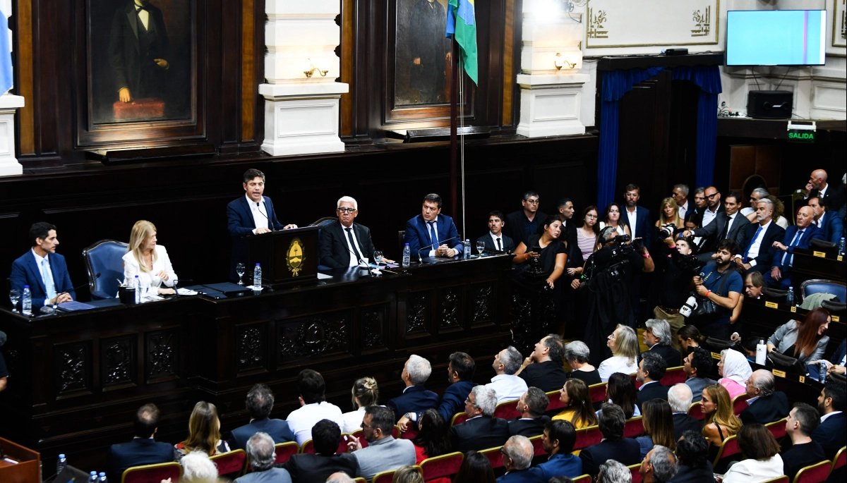 En la Apertura de Sesiones, Kicillof le pidió a la Legislatura aprobar dos nuevas leyes sobre la seguridad