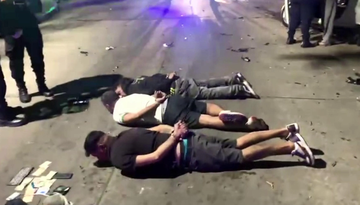 Tienen frondosos prontuarios: delincuentes en fuga chocaron y fueron detenidos en La Plata