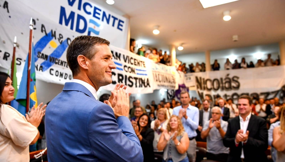 Apertura de Sesiones en San Vicente: Mantegazza anunció obras, hizo un balance y proyectó el 2026