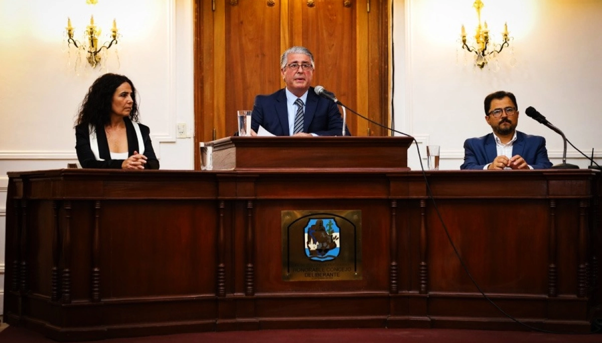 Martínez encabezó la Apertura de Sesiones en Pergamino con foco en el orden fiscal y la inversión