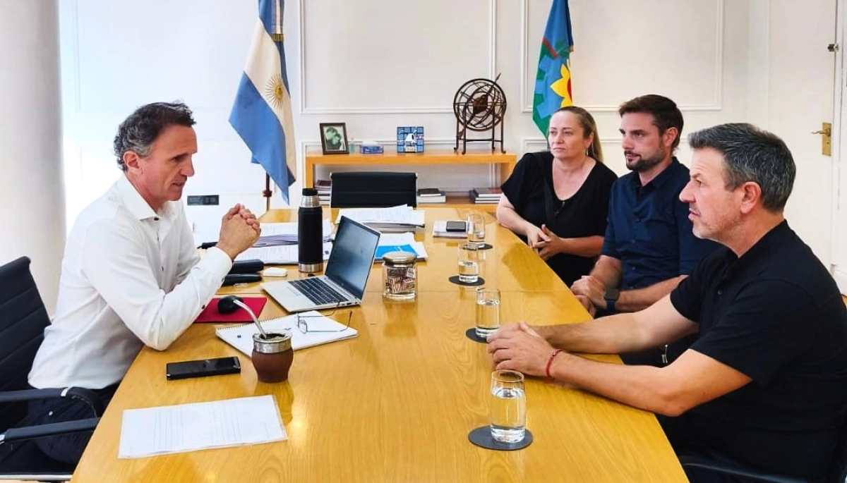 Sciaini se reunió con Katopodis para avanzar en obras fundamentales para Roque Pérez