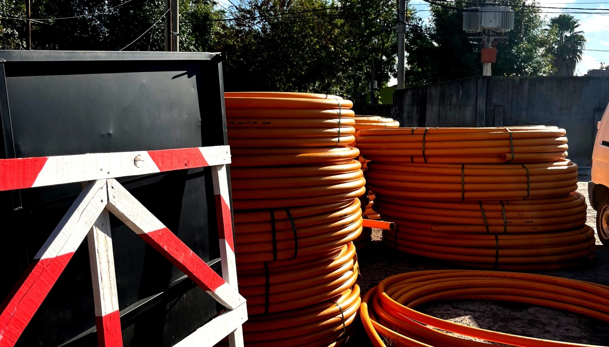 Roque Pérez: el intendente Sciaini anunció el inicio de la obra de gas en el barrio La Copa