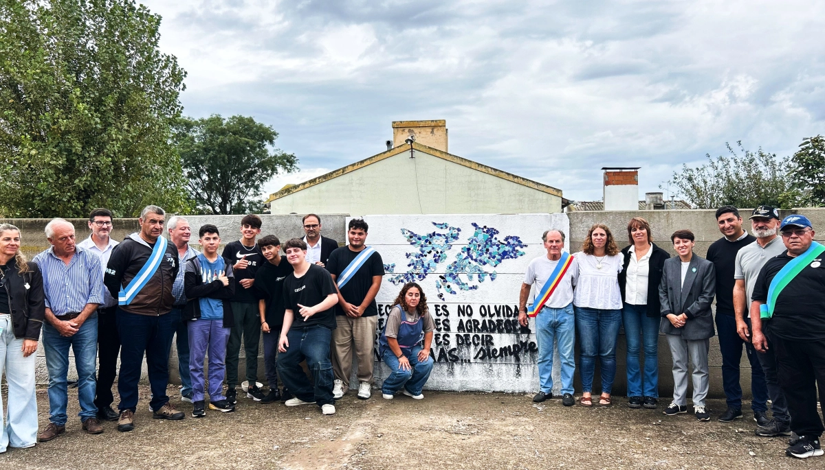 Adolfo Gonzales Chaves conmemoró el Día de Malvinas con actos alrededor de todo el distrito
