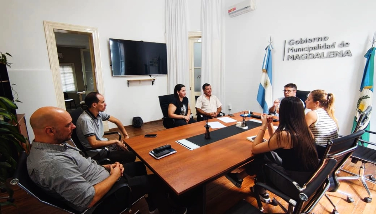 Magdalena y la Sociedad de Fomento Vieytes firmaron un convenio para fortalecer el desarrollo institucional