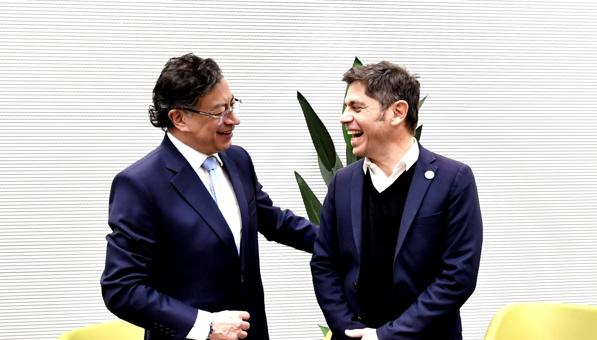 Desde la izquierda latinoamericana: Petro pronosticó que Kicillof será el próximo presidente de Argentina