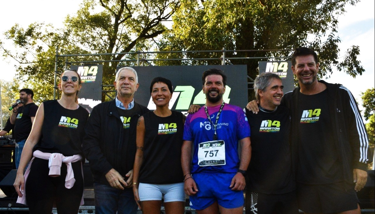 Mayra Mendoza dijo presente en la 14ª Maratón de la Defensoría del Pueblo solidaria de La Plata