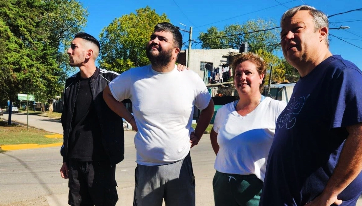 Almirante Brown: Cascallares participó de una jornada comunitaria en Ministro Rivadavia