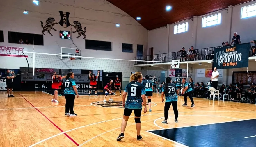 Deporte y gestión: 25 de Mayo fue sede de la primera fecha de la Liga Roqueperense de Newcom