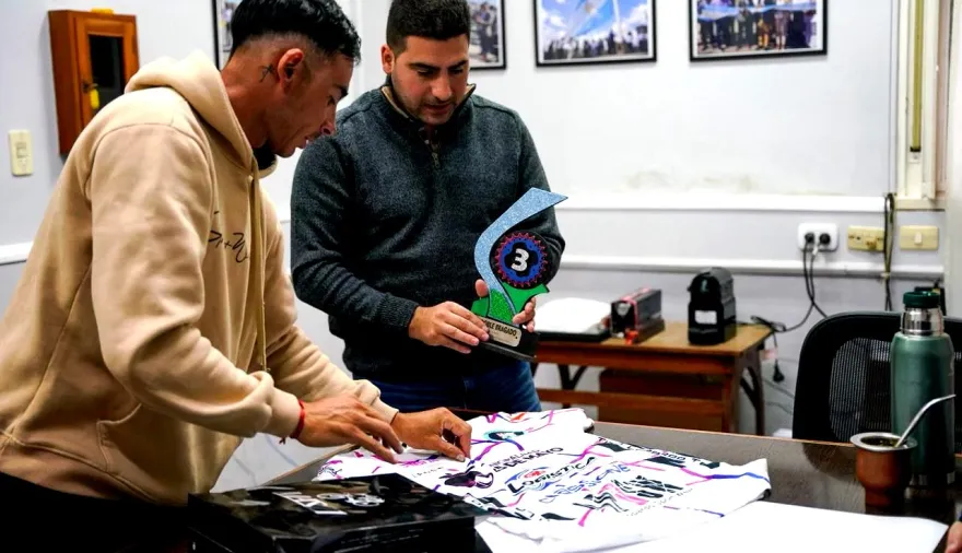 Egüen destacó a ciclistas de 25 de Mayo tras la Doble Bragado y proyectó una nueva obra