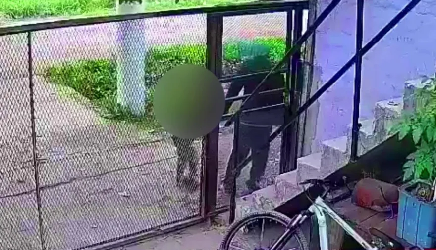 Se metió en una casa y robó una bicicleta acompañado por un pequeño niño