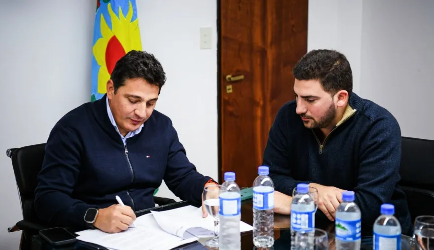 Egüen se mostró con Marinucci y sumó nuevas herramientas para la seguridad vial en 25 de Mayo