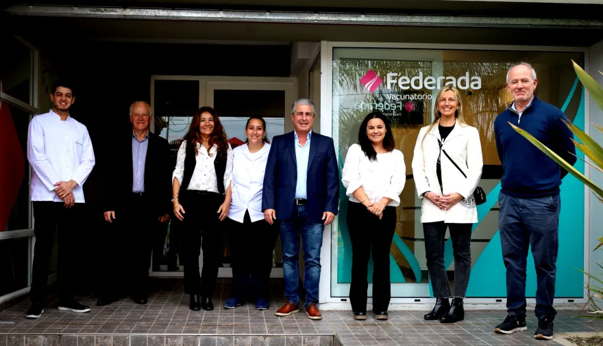 Pergamino: el intendente Martínez participó de la inauguración de un nuevo vacunatorio