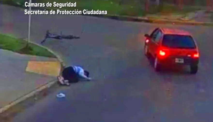 Ciclista resultó herido durante un evitable siniestro vial en Tigre