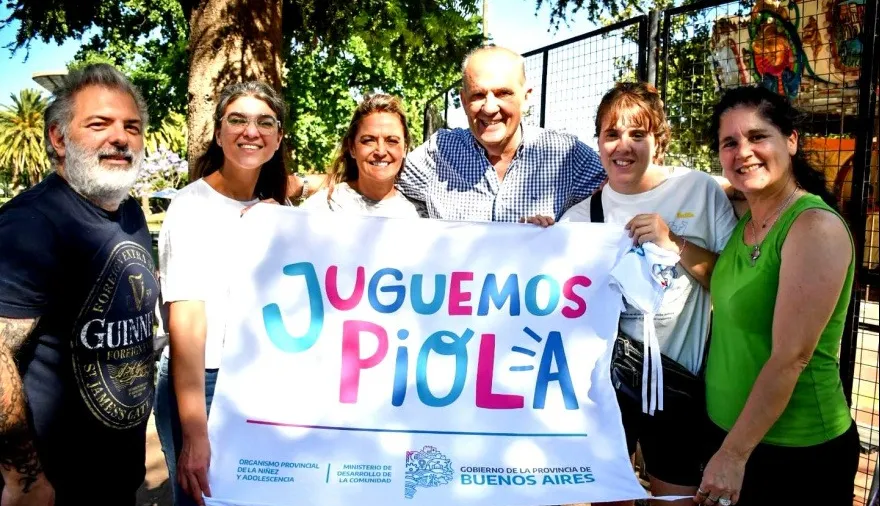“Juguemos Piola”, el programa bonaerense que aterrizó en Pehuajó con foco en las infancias