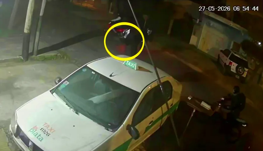 Violento amanecer en La Plata: iba a trabajar y una manada de motochorros lo dejó a pie
