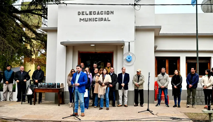 Egüen dejó un mensaje con destino al Interior del distrito de Ugarte y al futuro