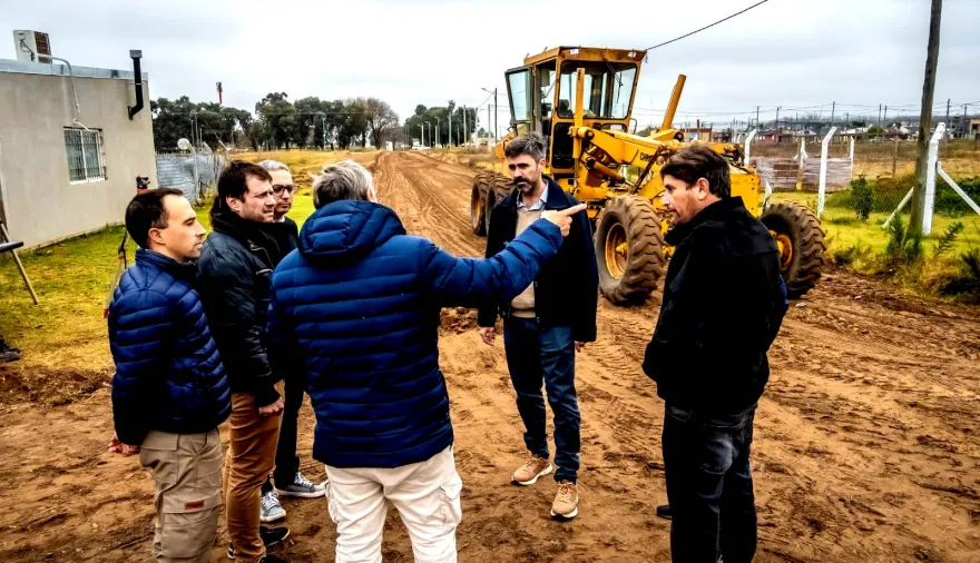 Junín: el municipio realizó obras en las calles de los beneficiarios del plan “Proyectar II”