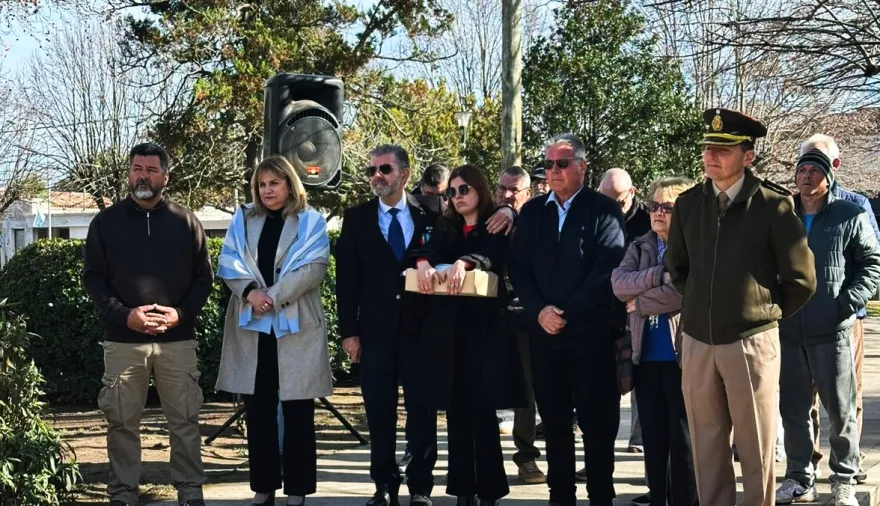 El ex combatiente de Malvinas Omar Liborio fue distinguido como Ciudadano Ilustre en General Arenales