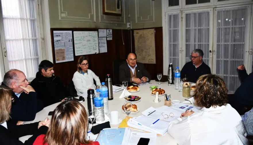 Salomón anunció obras de iluminación y puesta en valor de espacios verdes para Saladillo