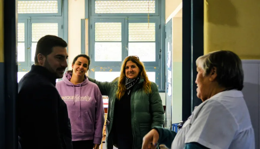 Egüen reforzó el vínculo con las instituciones de Pedernales y proyectó obras claves para 25 de Mayo