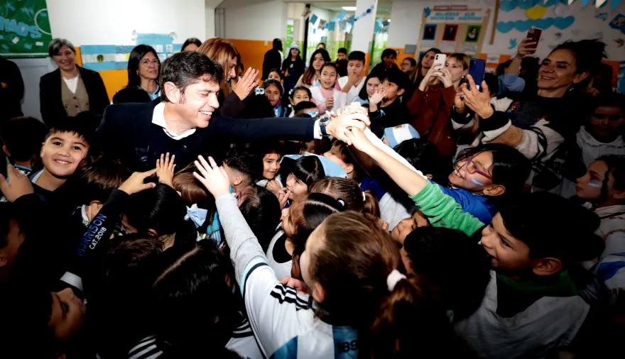 Con una referencia a la Selección argentina, Kicillof repudió el proyecto de Propiedad Privada de Milei