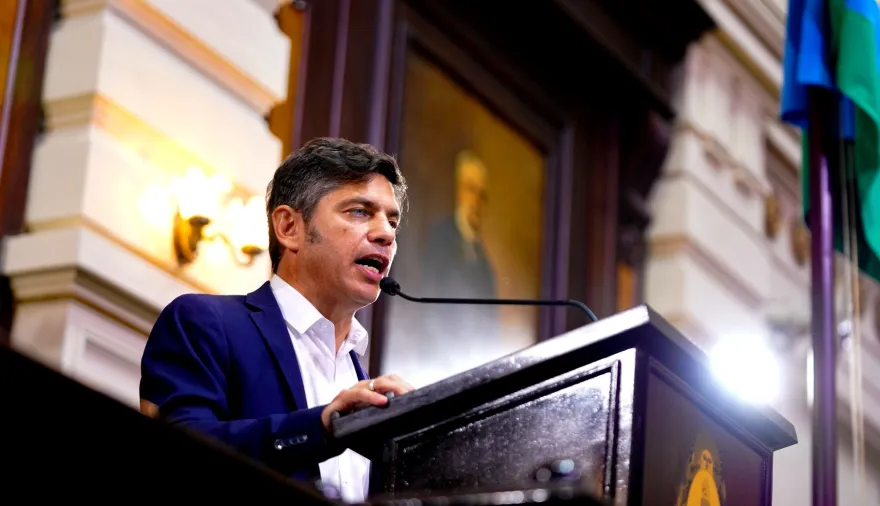 Con un mensaje para la Legislatura, Kicillof respaldó las reelecciones indefinidas de intendentes