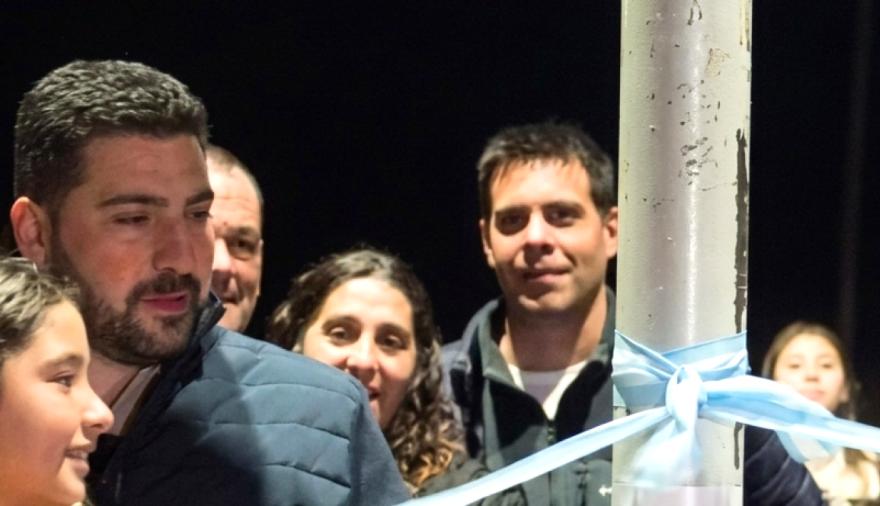 25 de Mayo: Egüen encendió San Enrique y dejó un fuerte mensaje para los vecinos