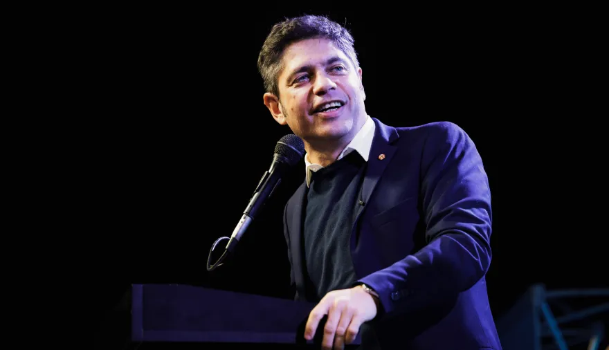 Desde el Conurbano bonaerense, Kicillof volvió a cargar contra la Ley de Tierras de Milei