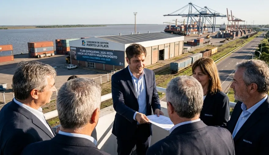 Movida en el Puerto de La Plata: el gobierno de Kicillof designó a cinco nuevos directores
