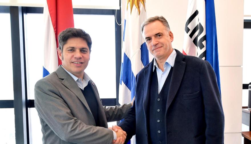Kicillof se reunió con Yamandú Orsi en Uruguay: foto para 2027, convenios y nuevas críticas a Milei