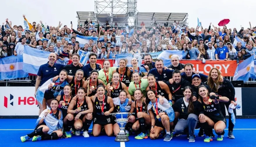 Berni propuso un reconocimiento en el Senado bonaerense para Las Leonas campeonas del mundo