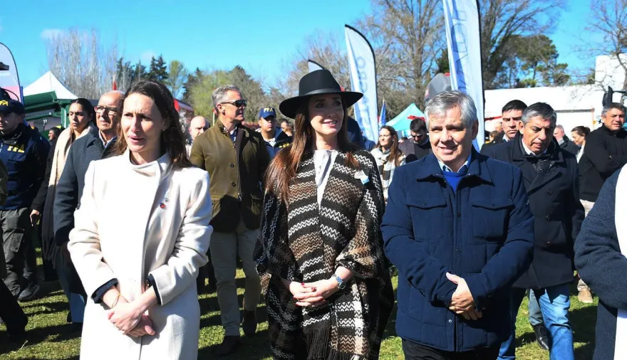 Villarruel y una agenda bonaerense: visitó a Britos en Chivilcoy y le pidió a Milei más medidas para productores
