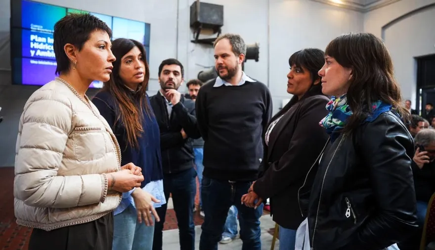 Mayra Mendoza, Eva Mieri y Vilar debatieron sobre las implicancias del fenómeno meteorológico “El Niño”