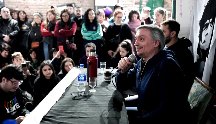 “Sabe qué hacer”: Máximo reivindicó a Cristina Kirchner e intensificó el operativo clamor