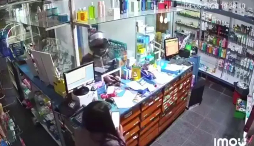 Pánico en una farmacia de José C. Paz: "Dame la plata o te pego un tiro"
