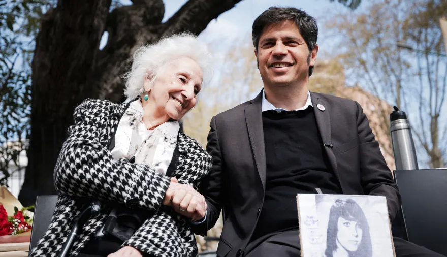 Kicillof encabezó el acto por los 50 años de La Noche de los Lápices: “Transformamos la memoria en lucha”