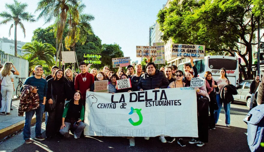 La Federación Universitaria Argentina celebró la conformación del primer Centro de Estudiantes de la Universidad Nacional del Delta