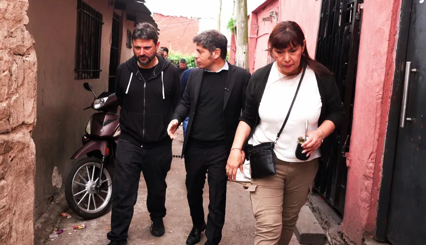 Luego de ubicarlo como segundo candidato por detrás de Cristina, Grabois se mostró con Kicillof