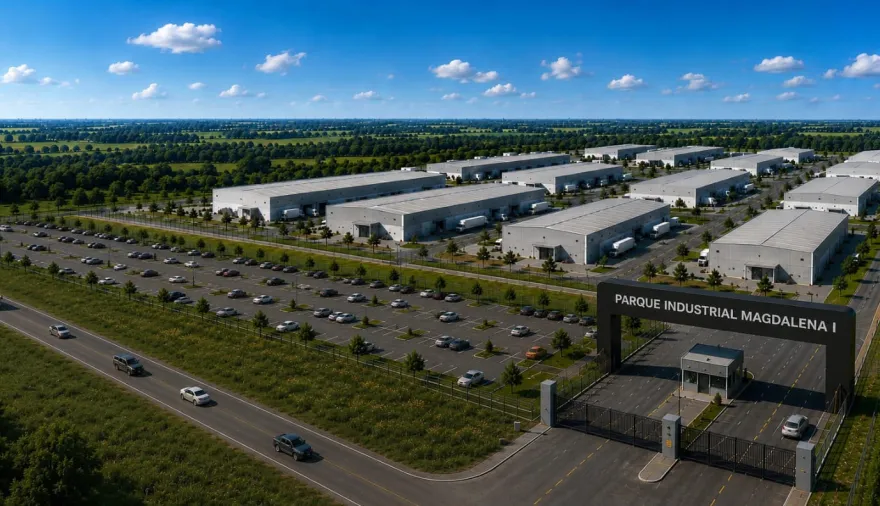 Hourcade impulsa el nuevo Parque Industrial de Magdalena: tierras escrituradas y obras