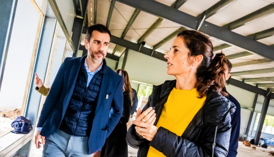 Petrecca destacó el crecimiento de la Escuela del Alba y su nueva propuesta educativa en Junín