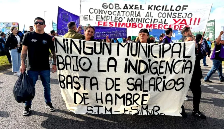 Municipales en pie de guerra contra Kicillof: caos y protesta en la autopista Buenos Aires – La Plata