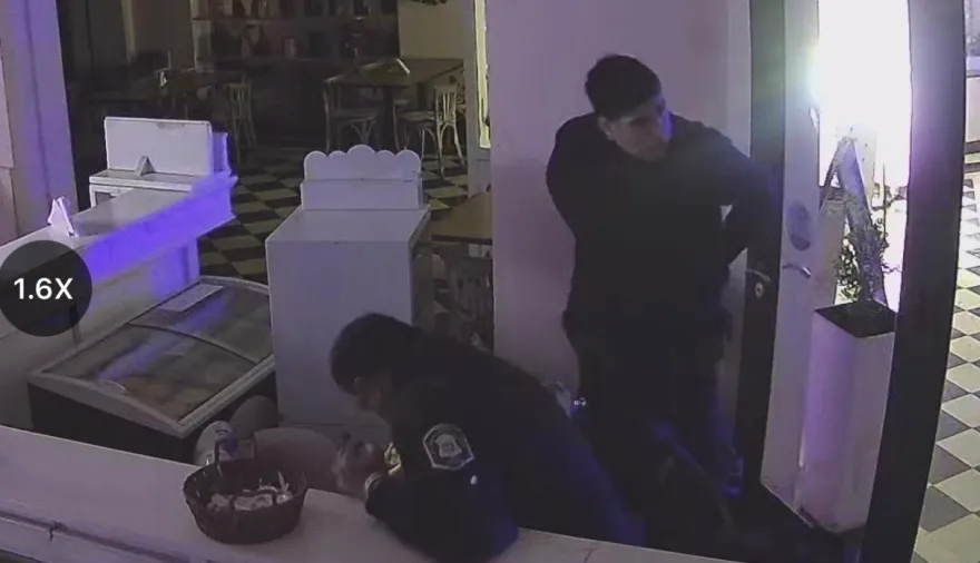 Madrugada de furia en Cnel. Suárez: destrozó un comercio para escapar de la policía
