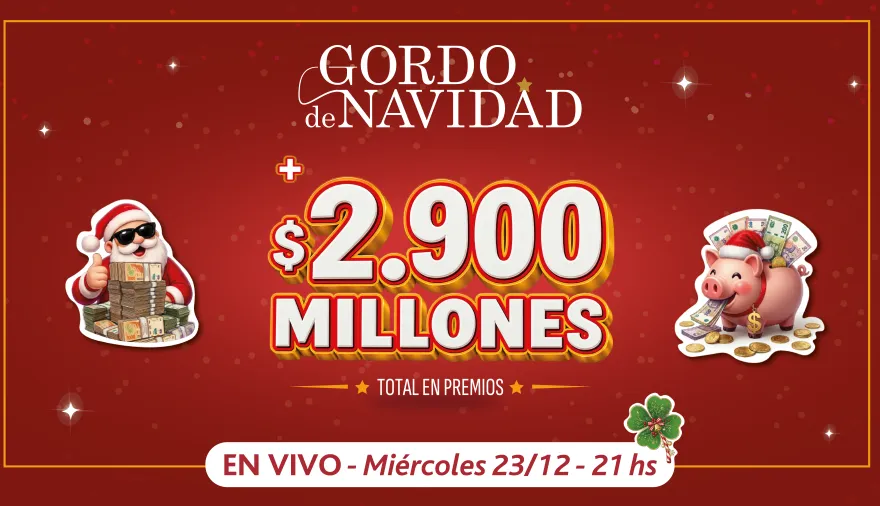 Ya está a la venta el Gordo de Navidad: hay más de $2.900 millones de pesos en premios