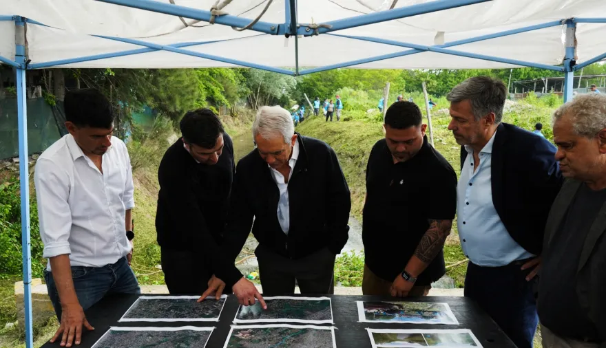 Ante la llegada de El Niño: La Plata activó tareas de mantenimiento preventivo en el Arroyo Maldonado
