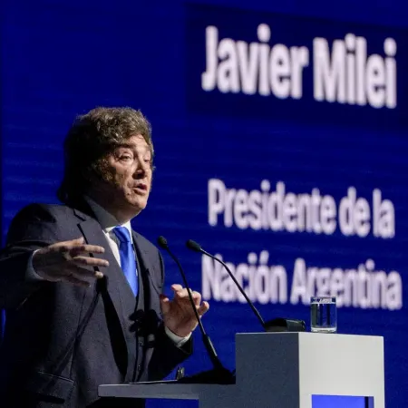 Milei celebró sus logros de gobierno, pero hubo un gesto con Macri que hizo ruido