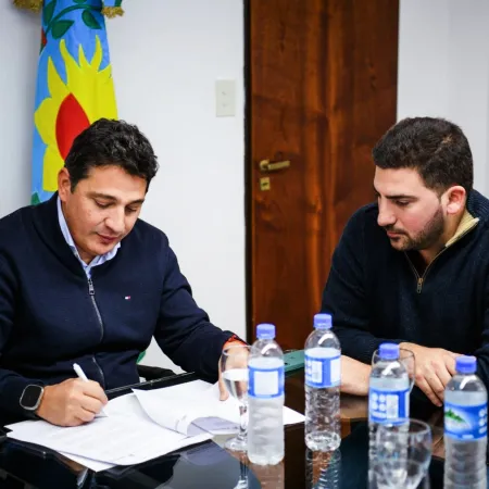 Egüen se mostró con Marinucci y sumó nuevas herramientas para la seguridad vial en 25 de Mayo