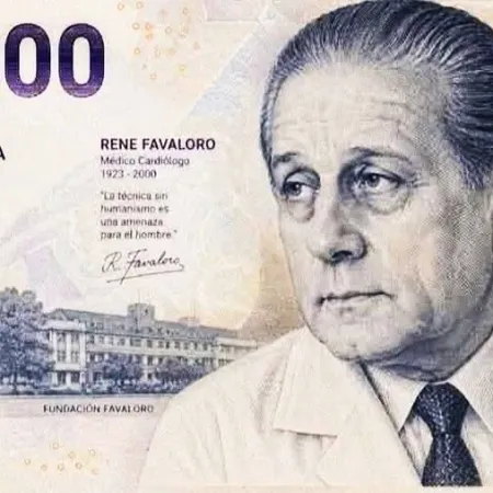 Se filtró un nuevo billete de $100.000 con René Favaloro: qué dijo el Banco Central