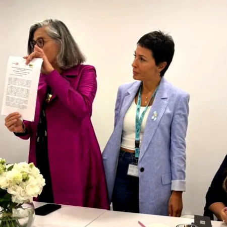 En busca de inversiones para obras, Mayra Mendoza participó de un foro mundial para Mercociudades