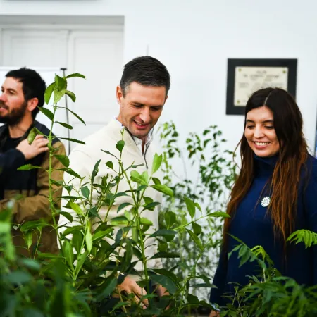 Mantegazza avanza con proyectos ecológicos para el desarrollo en San Vicente