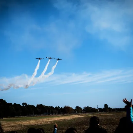 25 de Mayo y la Fuerza Aérea Argentina realizaron la jornada histórica “Defensores de Nuestro Cielo”